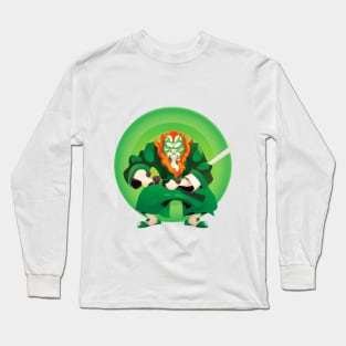 Samurai lion Long Sleeve T-Shirt